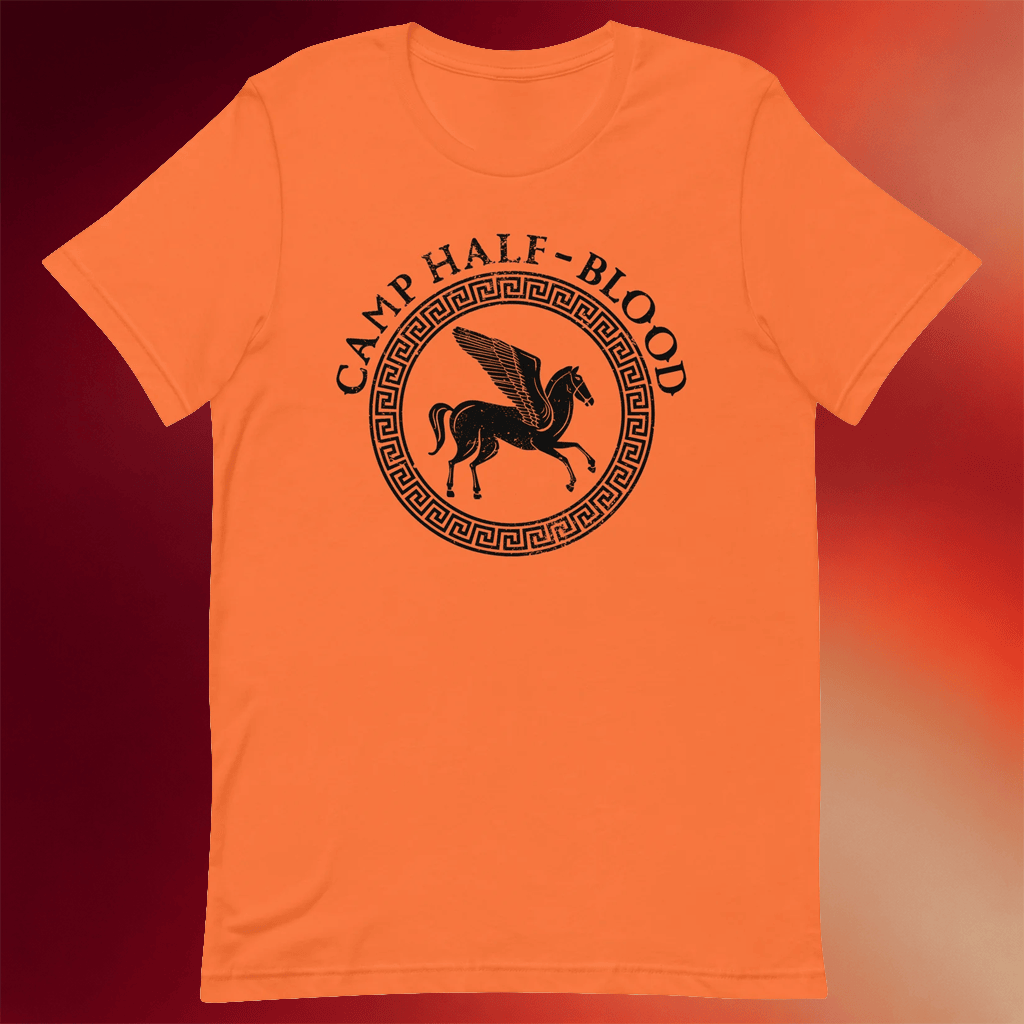 Percy Jackson Merch Percy Jackson T-Shirt Camp Half Blood Shirt Gift Ideas For Husband - Merchluma