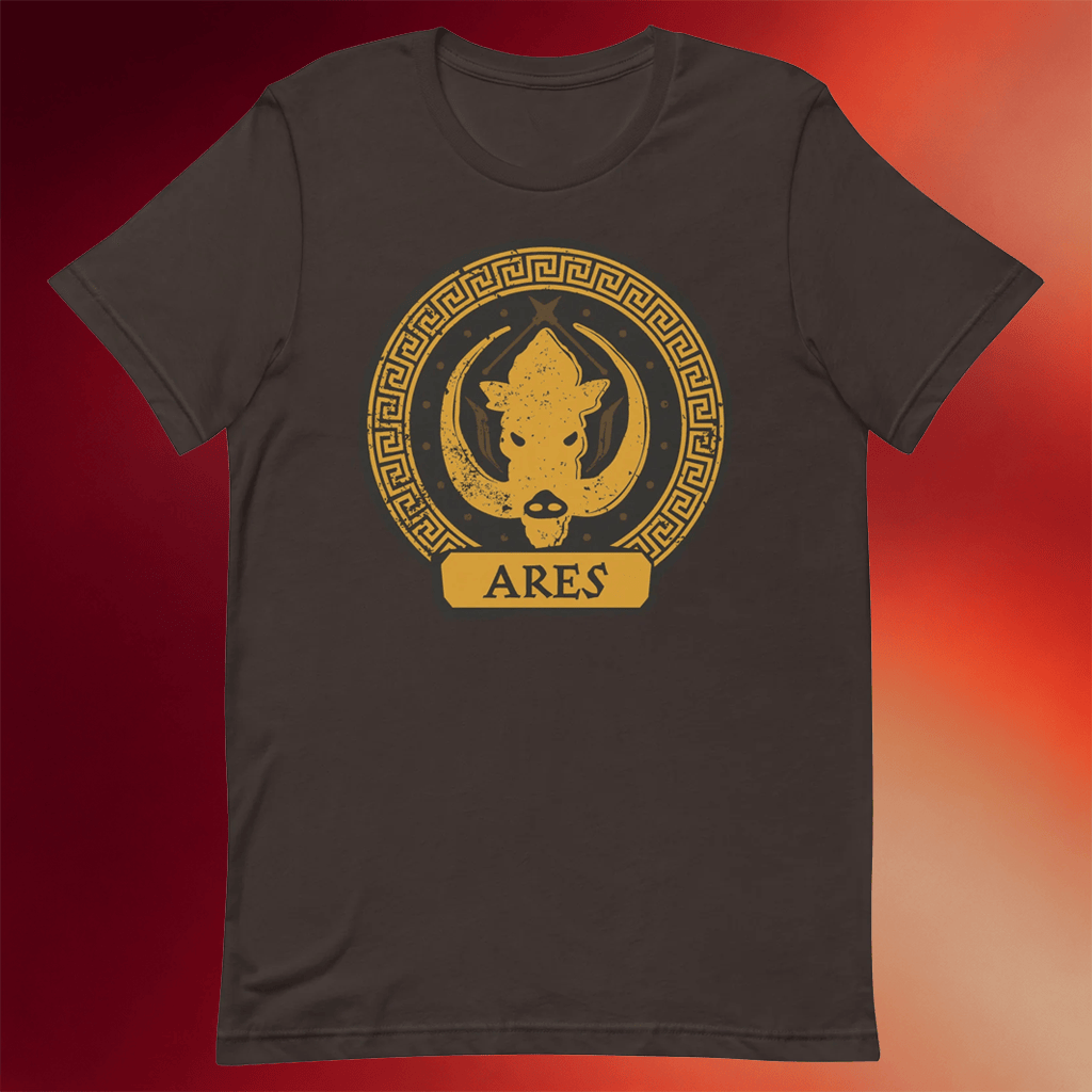 Percy Jackson Merch Percy Jackson T-Shirt Ares Cabin Shirt Gift Ideas For Son - Merchluma