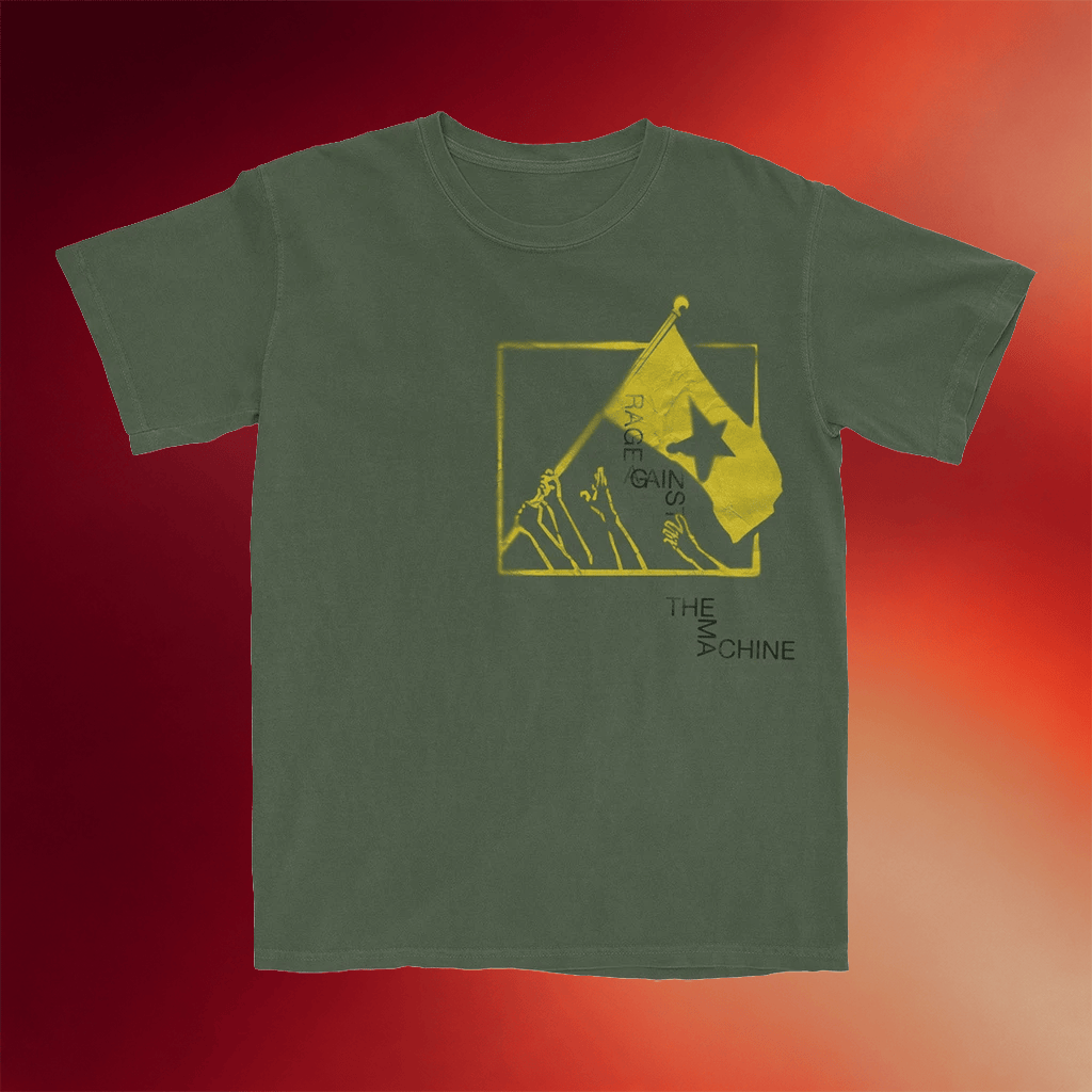 Rage Against The Machine Merch Raise The Flag T-Shirt Unique Gifts For Music Lovers - Merchluma