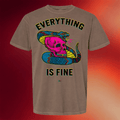 Planet Dorshak Merch 2026 Everything Is Fine T-Shirt Bombs Away Art Shirt Gifts For BFF - Merchluma