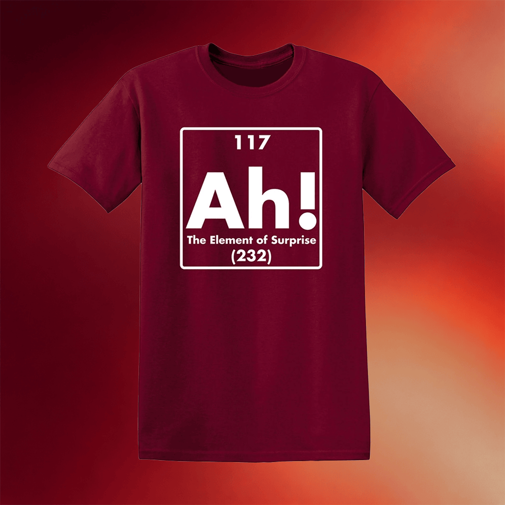 Project Hail Mary Ryan Gosling 117 Ah The Element Of Surprise Shirt 2026 Project Hail Mary Shirt - Merchluma