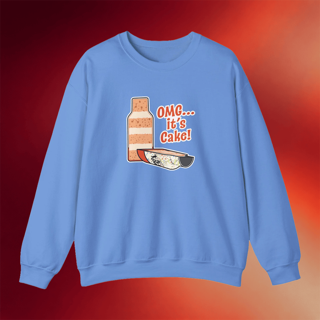 5 Hour Energy Merch 2026 OMG It's Cake Sweatshirt Birthday Gift For Friends - Merchluma