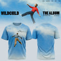 Alex Warren Wildchild Blue Sky Back View Graphic T-Shirt Signature Alex Warren Merch Fan Gifts - Merchluma