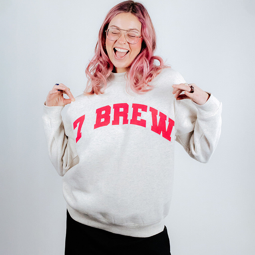 7 Brew Merch 7 Brew Classics Sweatshirt Birthday Gift For Sister - Merchluma