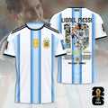 Argentina National Football Team X Lionel Messi Merch The Last Dance T-Shirt Gift For Fans - Merchluma
