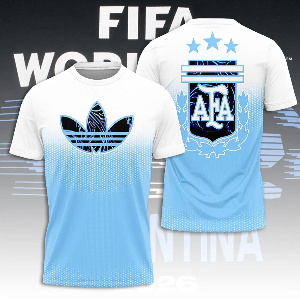 Argentina National Team T-Shirt Argentina World Cup 2026 Merch Gift For Football Lovers - Merchluma