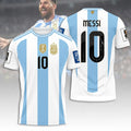 Lionel Messi T-Shirt #10 Argentina FIFA World Cup 2026 Merch Best Gift For Messi Fans - Merchluma