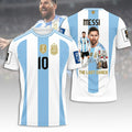 Lionel Messi T-Shirt #10 Argentina FIFA World Cup 2026 Merch The Last Dance Shirt Fan Apparel - Merchluma