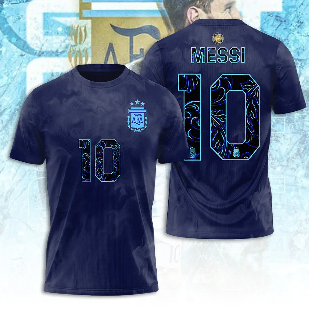Messi T-Shirt Argentina National Team World Cup 2026 Merch NO 10 Shirt Gift For Football Fans - Merchluma