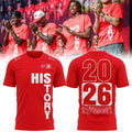 Switzerland National Team HISTORY 2026 T-Shirt Red Switzerland World Cup Merch Gift For Him - Merchluma