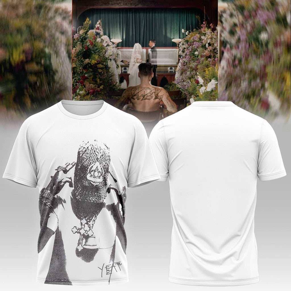 Yeat Merch TWIZZ T-Shirt White Music Lover Gift Ideas For Him - Merchluma