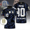 Messi The Last Dance T-Shirt #10 Argentina National Football Team Merch World Cup Apparel 2026 - Merchluma