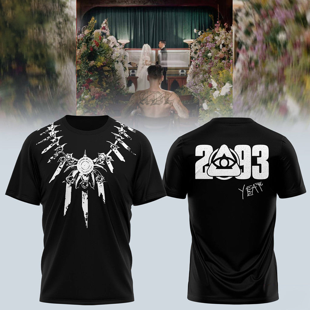 Yeat 2093 Tour Merch Yeat T-Shirt Black Presents For Music Lovers - Merchluma