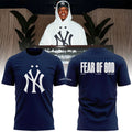 New York Yankees X Jay Z Fear Of God 2026 Special Navy Shirt Jay Z Tour Merch Gift For Fans - Merchluma