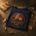 Sam Neill In Memoriam 1947 2026 Jurassic Park Vintage T-Shirt Sam Neill Merch Fan Gifts - Merchluma