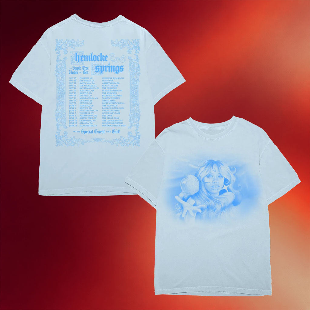 Hemlocke Springs Merch 2026 Tatus 2026 Tour T-Shirt Best Gifts For Music Lovers - Merchluma
