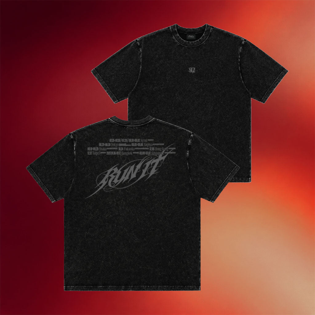 Stray Kids Merch 2026 Run It T-Shirt Stray Kids Tour Shirt Kpop Merch Gift For Music Fans - Merchluma
