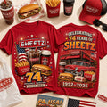 Sheetz 74 Years Retro Diner Graphic T-Shirt 2026 Birthday Presents For Boyfriend - Merchluma