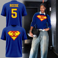 Atlanta Dream #5 Angel Reese Supergirl T-Shirt Angel Reese Merch Gift For Basketball Fans - Merchluma