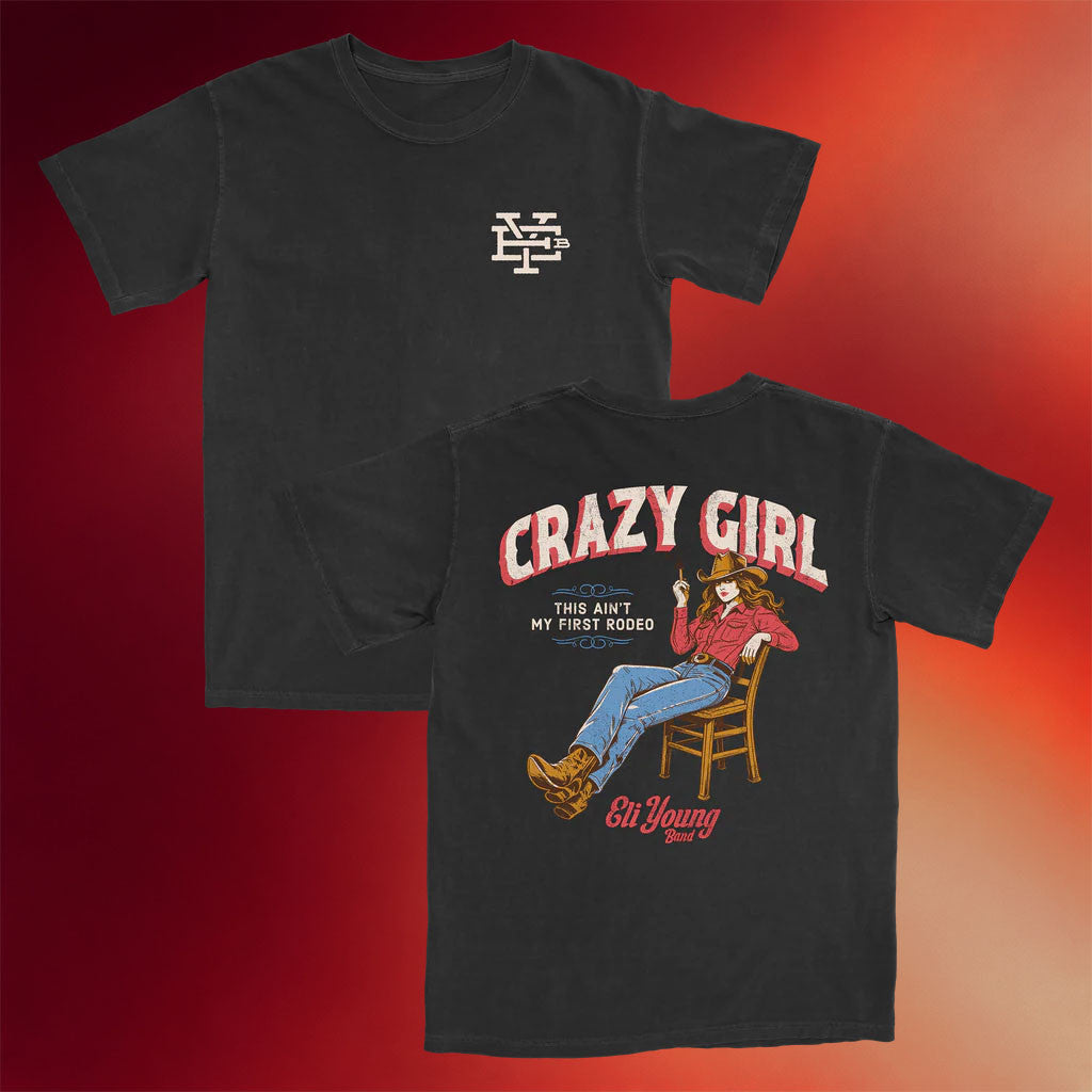Eli Young Merch 2026 Crazy Girl T-Shirt Eli Young Band Merch Gift For Sisters - Merchluma