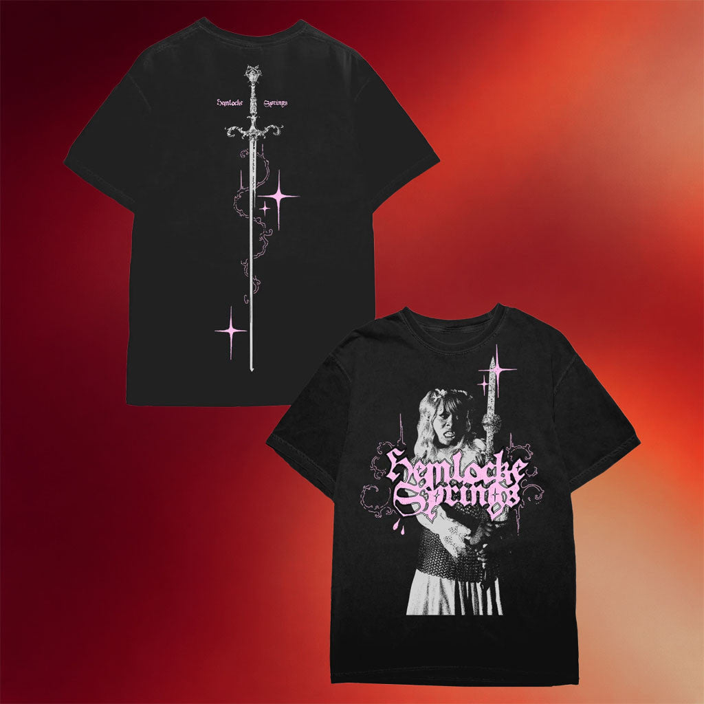 Hemlocke Springs Merch 2026 Sword T-Shirt Hemlocke Springs Shirt Gift For Music Lovers - Merchluma