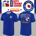 Buffalo Bills X Buffalo Sabres Your City Your Teams Your Cause Give 716 T-Shirt Gift For Fans - Merchluma
