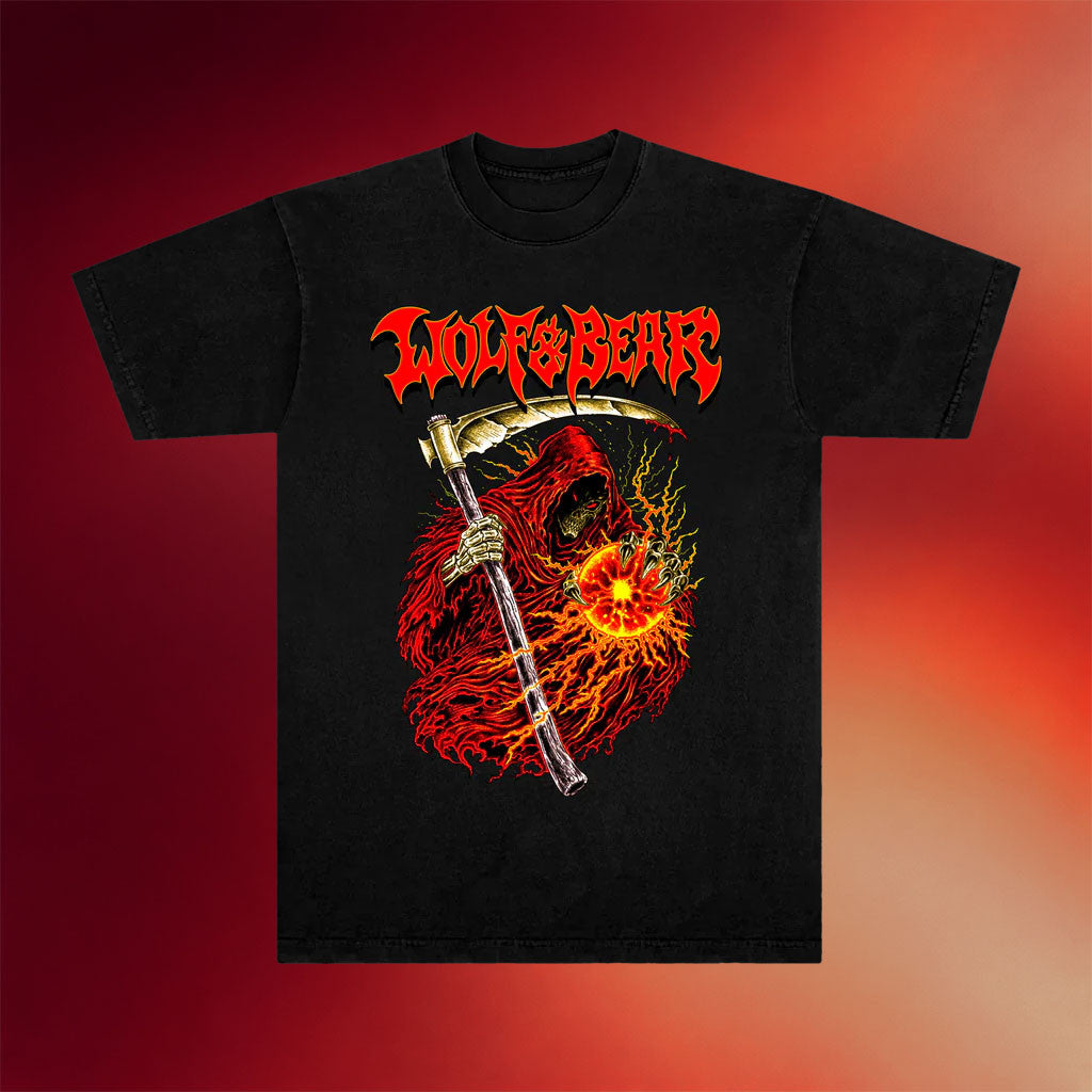 Wolf And Bear Merch 2026 Reaper T-Shirt Wolf And Bear Shirt Gifts For Music Lovers - Merchluma