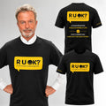 Sam Neill R U OK Mental Health Awareness T-Shirt Conversation Could Change A Life Shirt Black - Merchluma