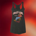 Eli Young Merch 2026 Crazy Girl Tank Top Vintage Black Eli Young Band Merch Gift For Fans - Merchluma