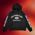 New Found Glory Merch 2026 Never Give Up Varsity Hoodie Black Presents For Rock Lovers - Merchluma