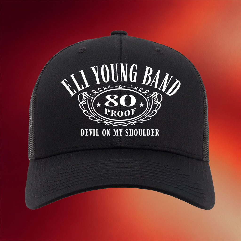 Eli Young Merch 2026 Whiskey Told Ya Black Trucker Hat Music Lover Gifts For Him - Merchluma