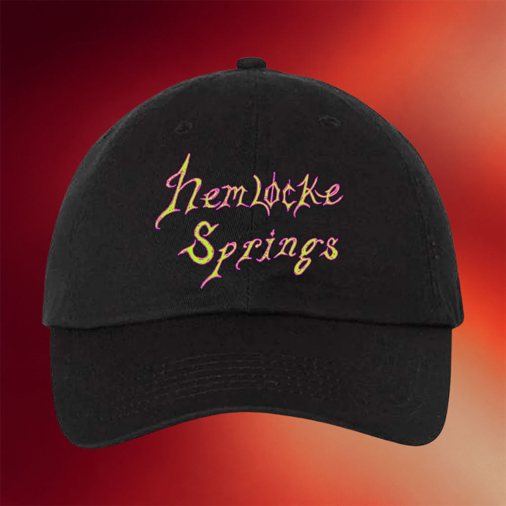 Hemlocke Springs Merch 2026 Logo Hat Hemlocke Springs Hat Cool Gifts For Music Lovers - Merchluma