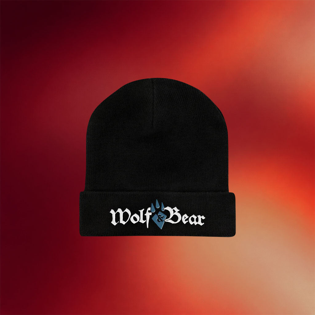 Wolf And Bear Merch 2026 Logo Beanie Music Lover Gift Ideas For Him - Merchluma