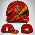 Spain 2026 FIFA World Cup RFEF Soccer Crest Red Hat Spain National Team Merch Gift For Fans - Merchluma
