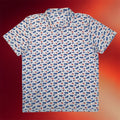 Waffle House Merch 2026 Firework Patriotic Polo Shirt Best Gifts For Husband - Merchluma