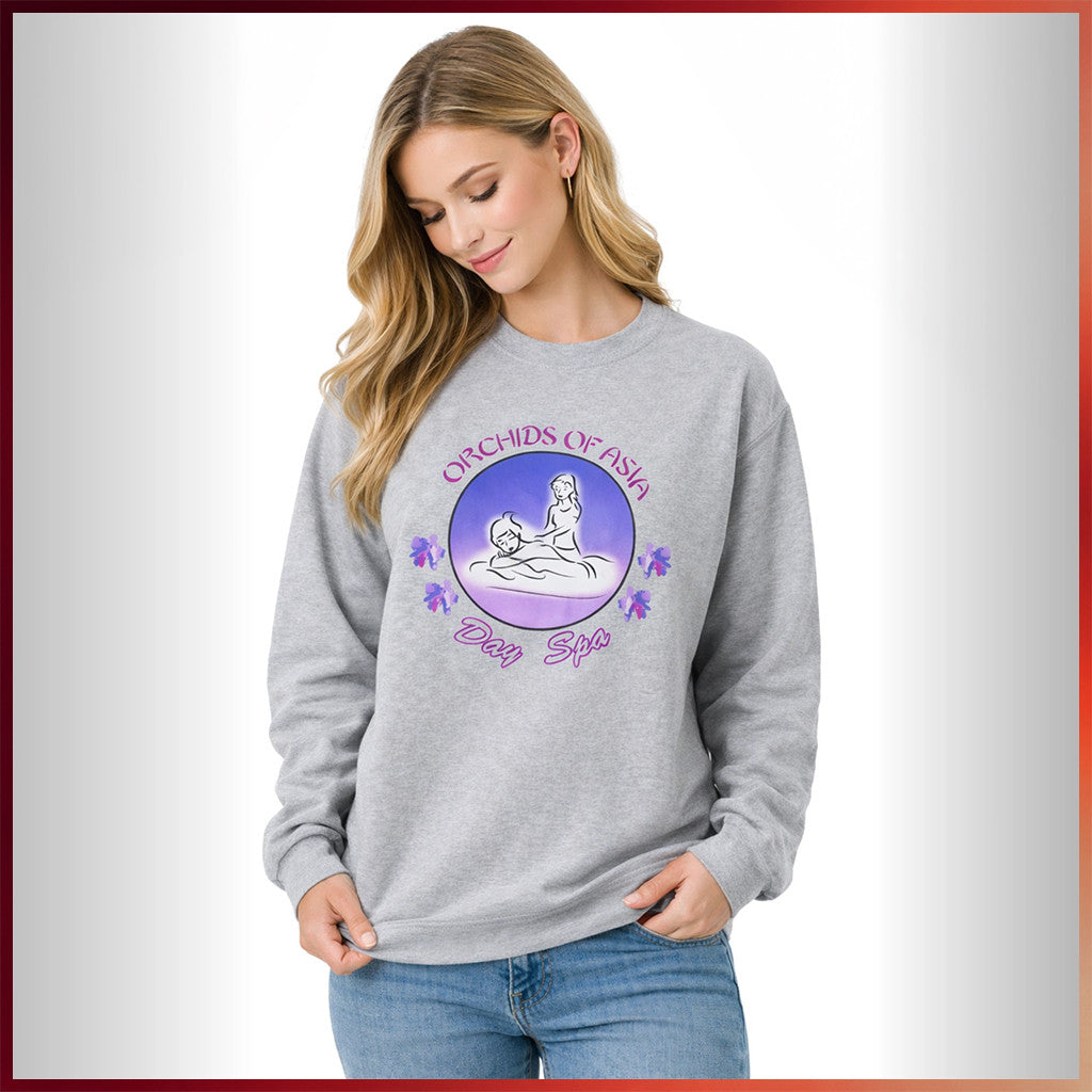 Bill Belichick Girlfriend Sweatshirt Orchids Of Asia Day Spa Shirt Jordon Hudson Merch - Merchluma
