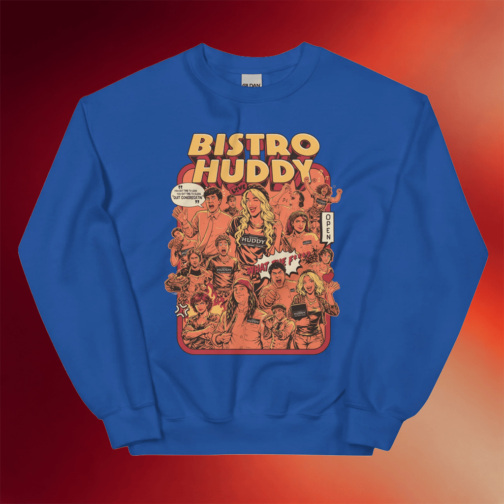 Bistro Huddy Merch 2026 Bistro Huddy Full Staff Sweatshirt Best Gifts For Husband - Merchluma