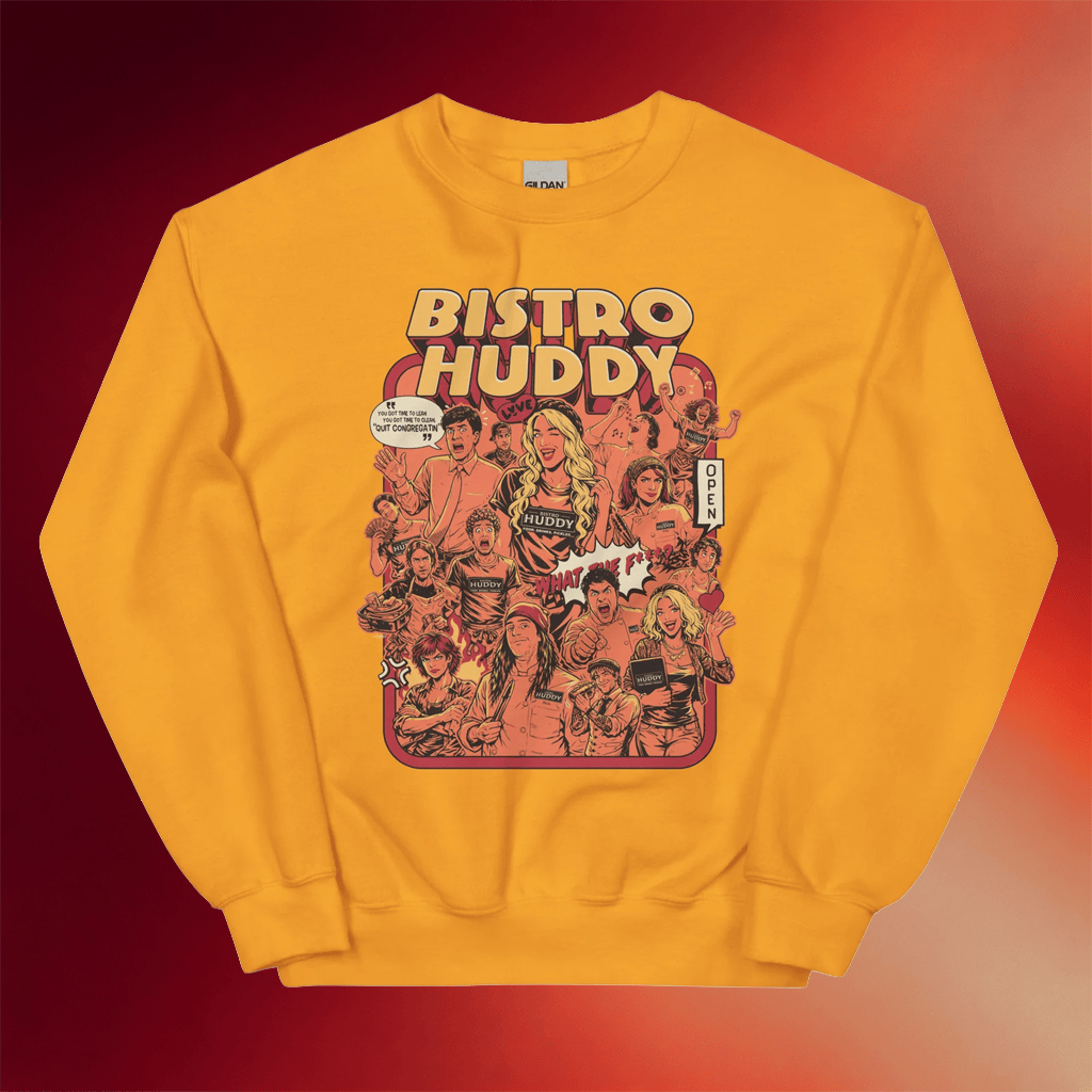 Bistro Huddy Merch 2026 Bistro Huddy Full Staff Sweatshirt Unique Birthday Gifts - Merchluma