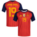 Lamine Yamal Jersey Shirt Red #19 Spain 2-Star 2026 FIFA World Cup Champions Merch Fan Gifts - Merchluma