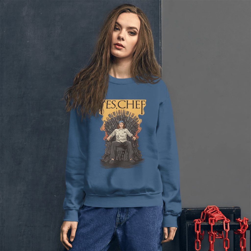 Bistro Huddy Merch 2026 Ruby Yes Chef Sweatshirt Birthday Ideas For Wife - Merchluma