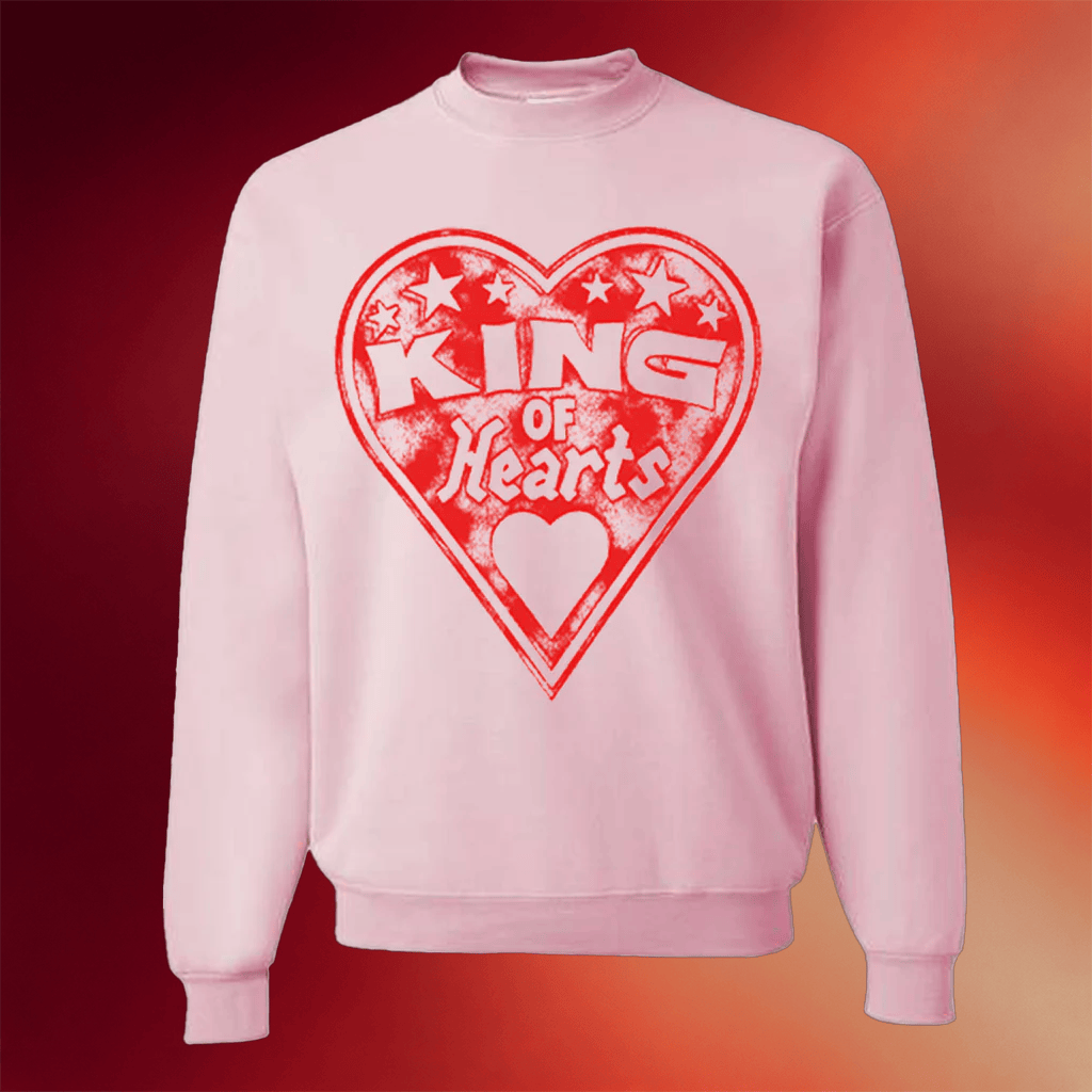 Brandon Lake Merch King Of Hearts Sweatshirt Gifts For Music Enthusiasts - Merchluma