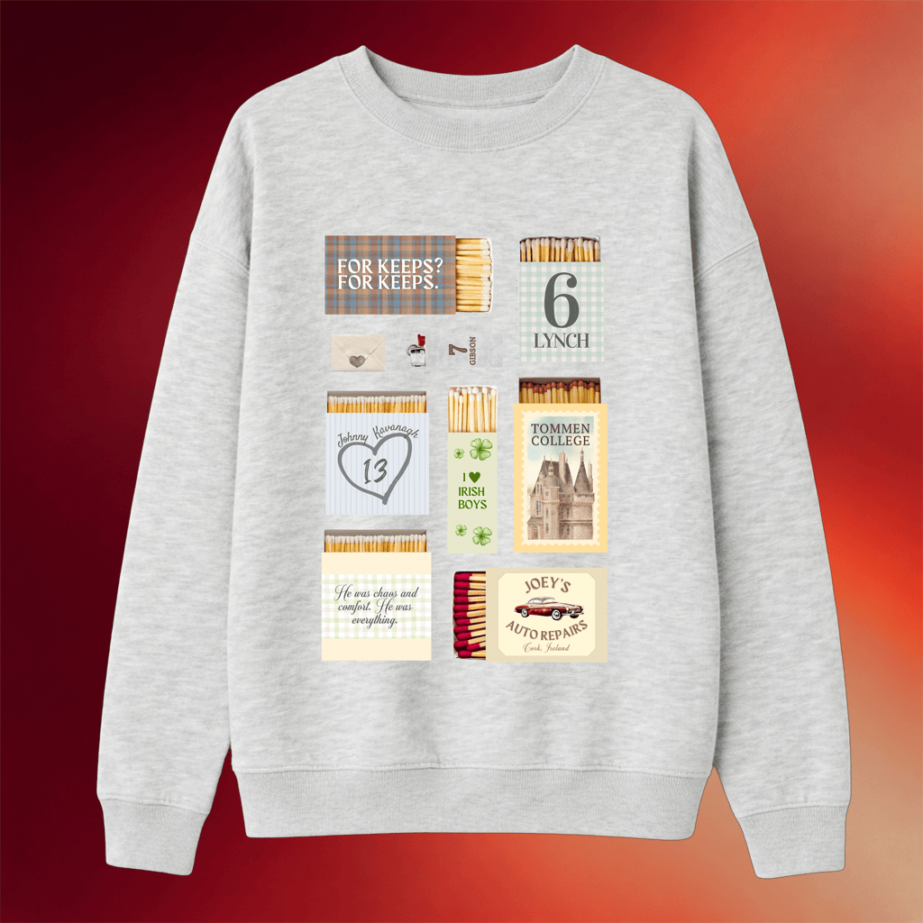 Books With Jess Merch Boys Of Tommen Matchbox Sweatshirt Birthday Gift For Friends - Merchluma