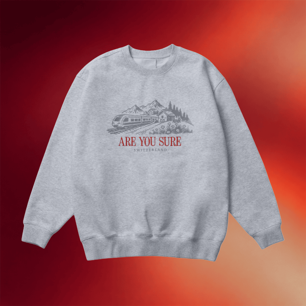 BTS Merch 2026 Are You Sure Switzerland Sweatshirt Are You Sure Season 2 Merch Fan Gifts - Merchluma