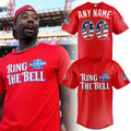 Personalized 2026 All Star Game Ring The Bell Red Baseball Jersey Fan Merch Gift For Brothers - Merchluma
