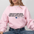 Erika Kirk Merch Erika Kirk Support Sweatshirt Choose Christ Quote Apparel Gifts For Sister - Merchluma