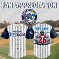 Personalized Jersey Shore Blueclaws X Fan Appreciation Typography 2026 Jersey Blueclaws Merch - Merchluma