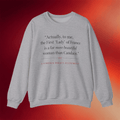 Candace Owens Merch 2026 Usually Crewneck A Foreign Policy Statement Sweatshirt Gifts Ideas - Merchluma