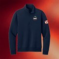 Fishback Merch 2026 Fishback For Florida Quarter Zip Sweatshirt Navy Political Gifts Ideas - Merchluma