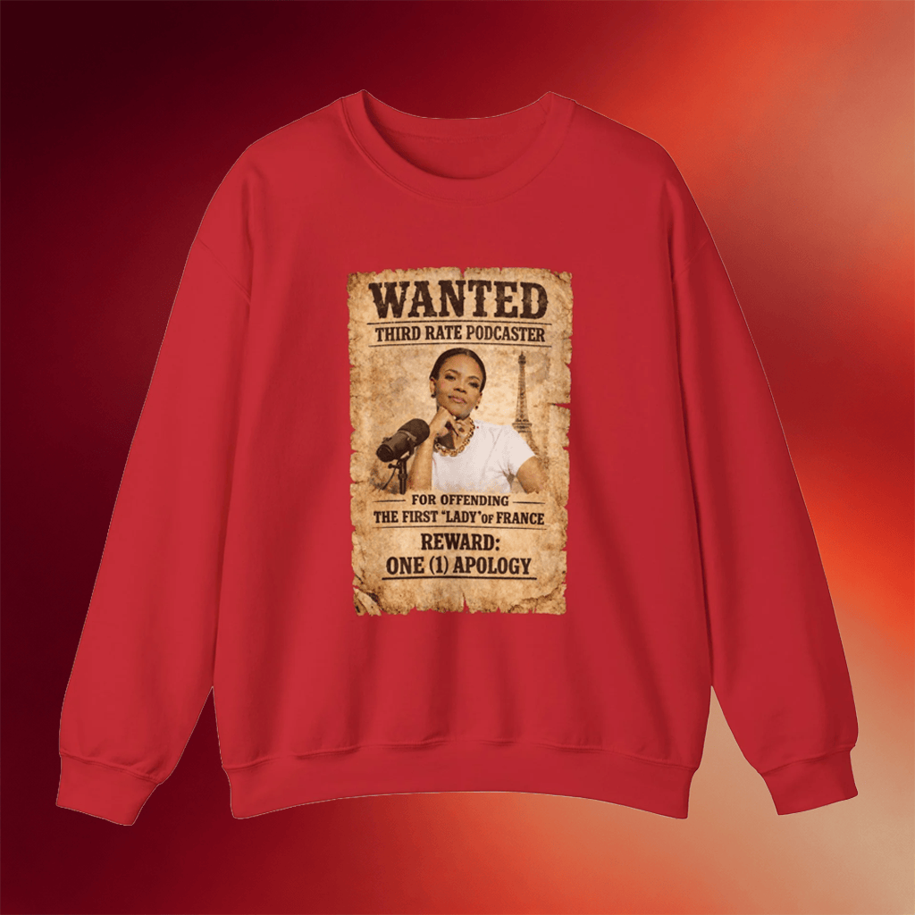 Candace Owens Merch 2026 Wanted Crewneck Candace Owens Sweatshirt Podcast Fan Gifts - Merchluma