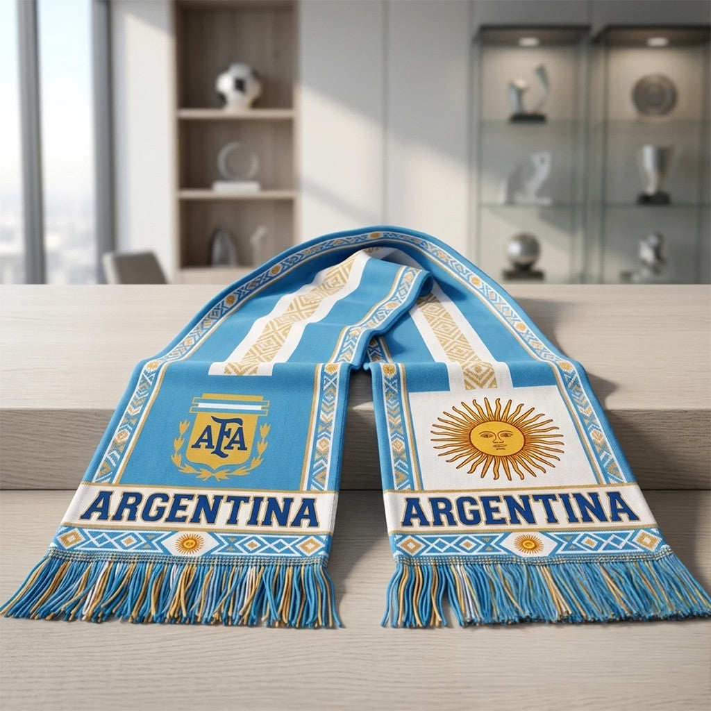 Argentina National Team World Cup 2026 Celebration Scarf Argentina FIFA Merch Gift For Fans - Merchluma